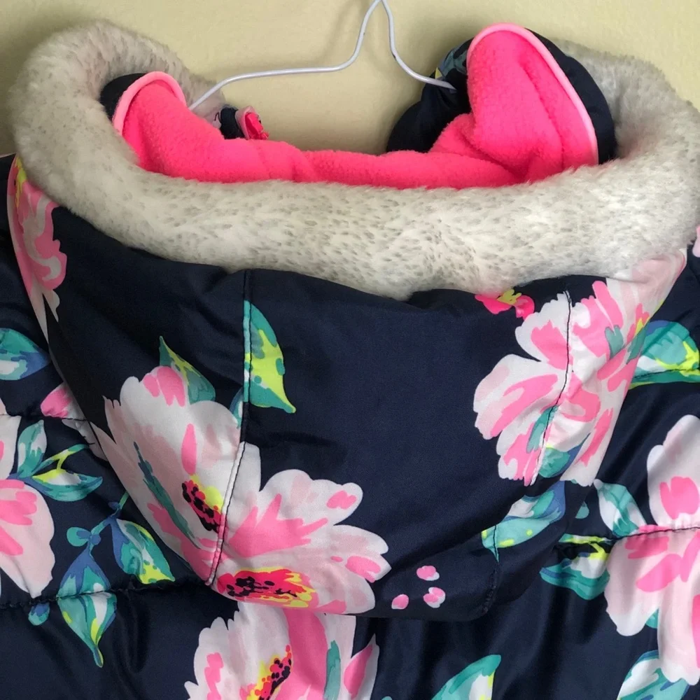 Cute Floral girls jacket
